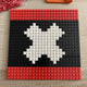 Drapeau d’Amsterdam - Mosaïque de briques