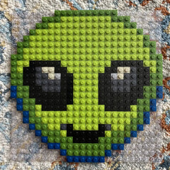 Mosaïque extraterrestre en briques