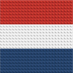 Mosaïque drapeau néerlandais