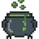 Chaudron de sorcière - Mosaïque de briques