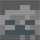 Mosaïque de briques zombie-squelette