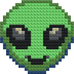 Mosaïque extraterrestre en briques